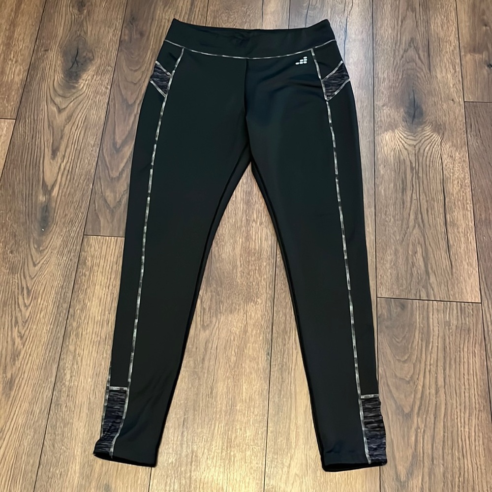 BCG black yoga pants or workout leggings.